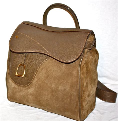 vintage gucci bag brown leather|authentic vintage Gucci backpack.